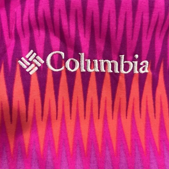 Columbia girls colorful insulated winter jacket with hood size large 14-16. - Picture 7 of 7